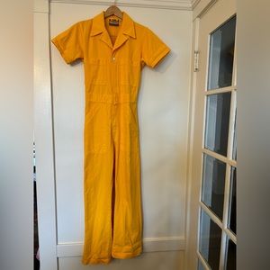 Big Bud Press Short Sleeve Jumpsuit (Yellow)